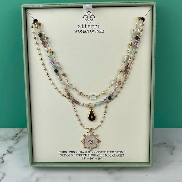 Celestial Harmony Necklace Set – by Atterri - Picture 1 of 2